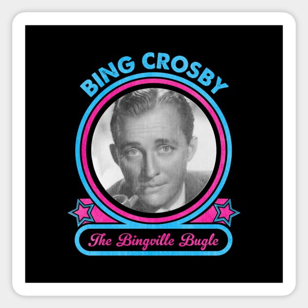 Bing Crosby The Bingville Bugle Sticker by Rebus28